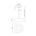 Máy hút mùi đảo Malloca MOON I-230F